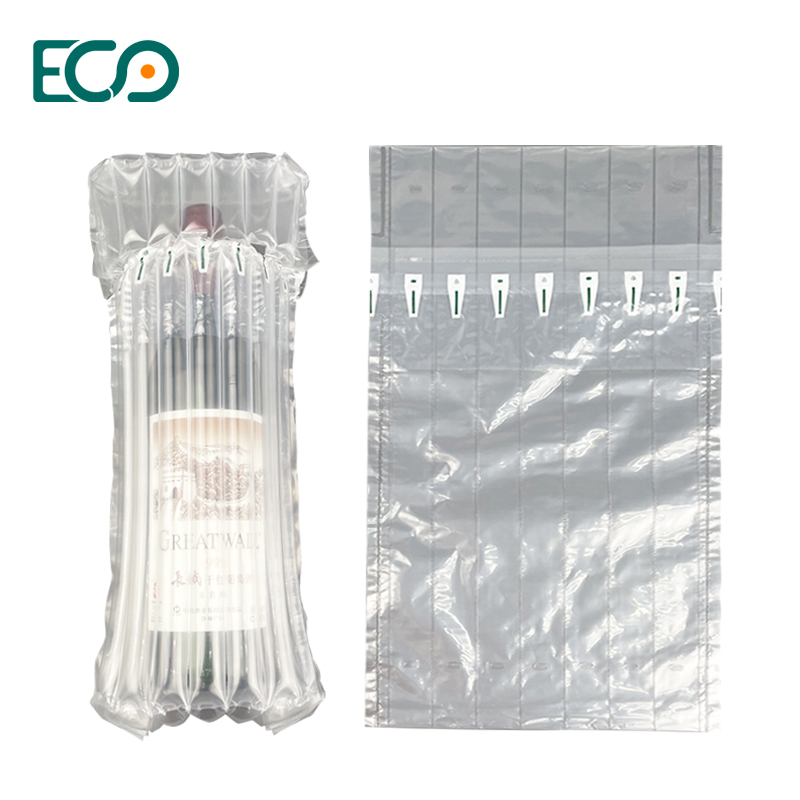 750ml Wine Bubble Wrapping Air Column Bag