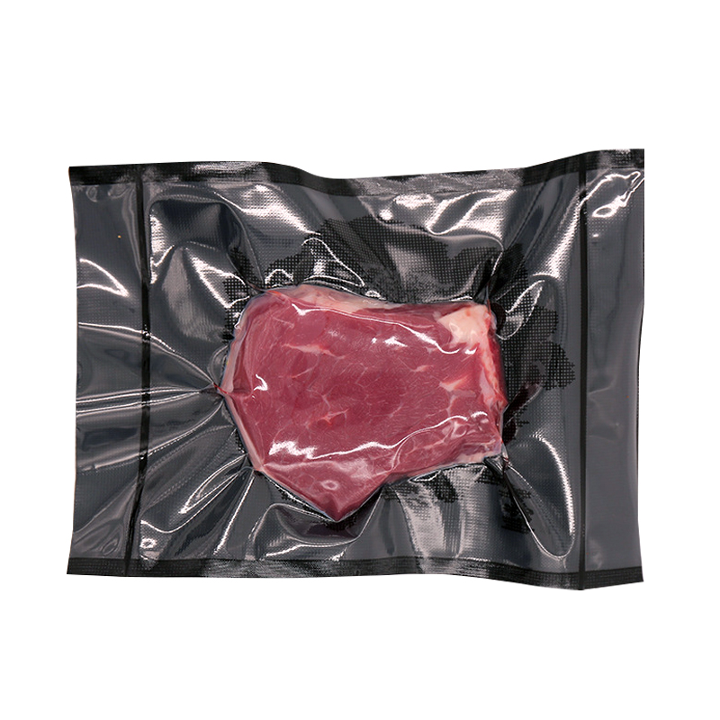 Black Embossed Food Vacuum Bag