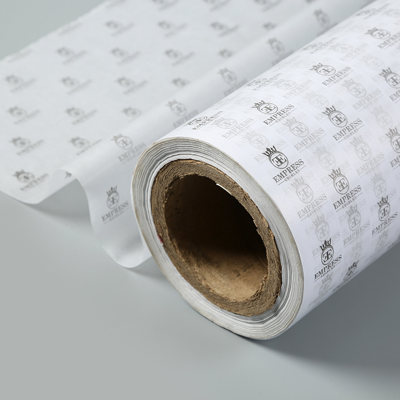 Custom Logo Printed Tissue Wrapping Paper Roll