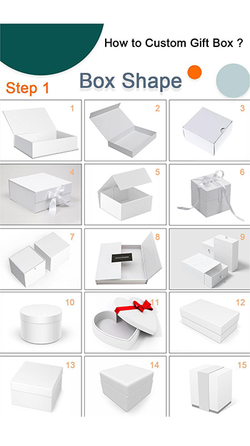 Custom Rigid Gift Box Luxury Cardboard Magnetic Paper Box