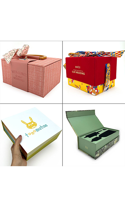 Custom Rigid Gift Box Luxury Cardboard Magnetic Paper Box