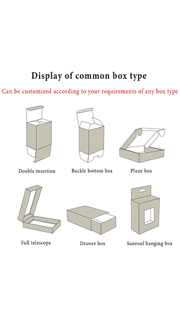 Custom Easy Tear Strip Corrugated Paper Box with Zipper