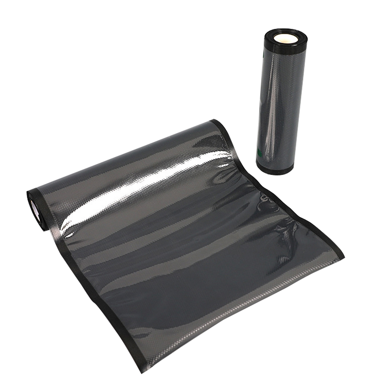 Black Embossed Food Vacuum Bag