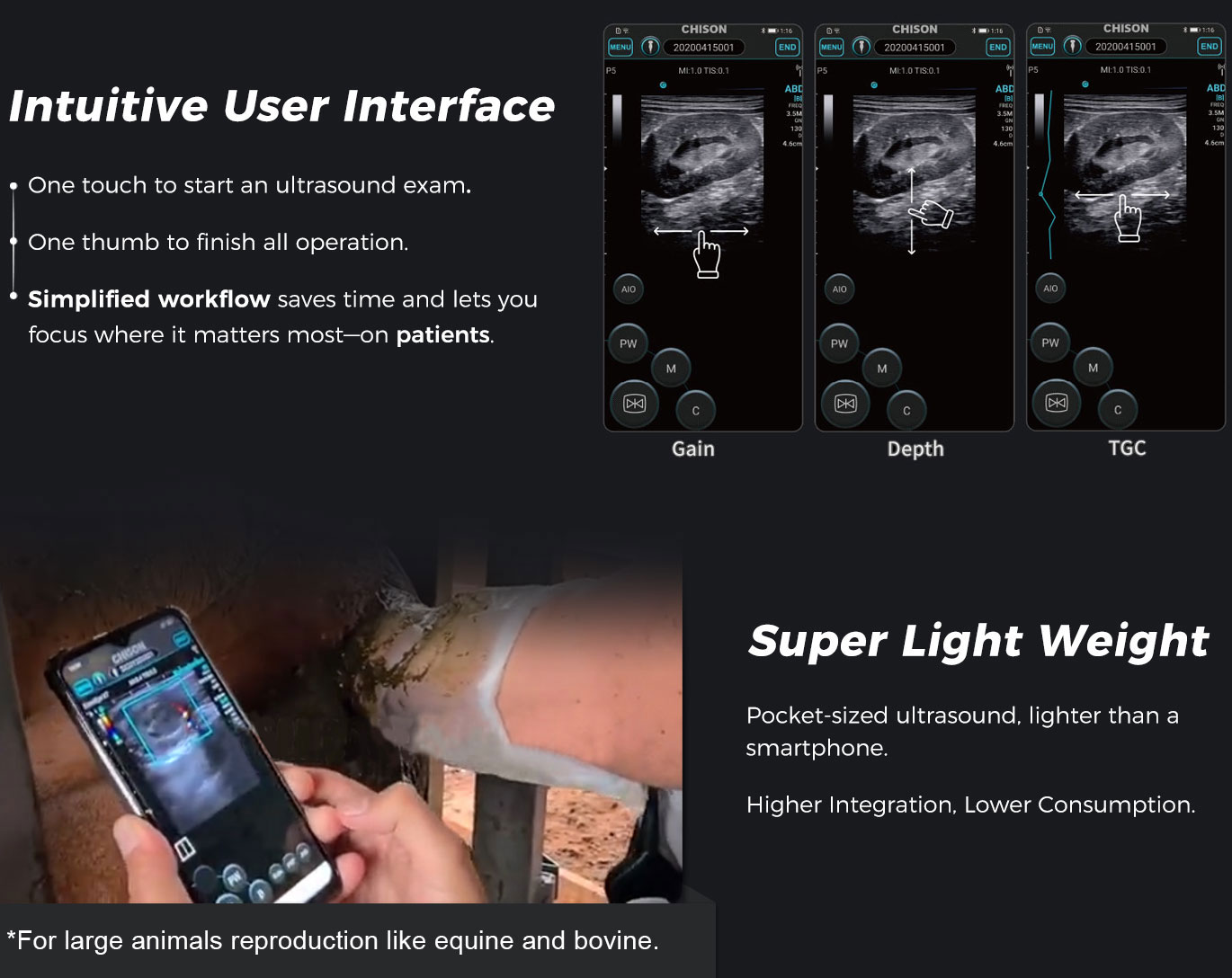 SonoEye for Veterinary