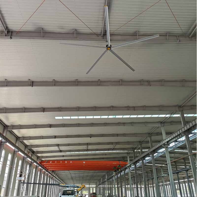 Ventilador industrial HVLS para almacén