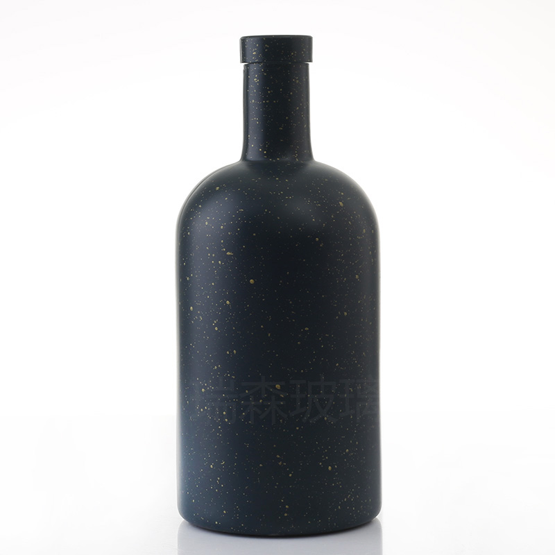 Spray Color Glass Bottle