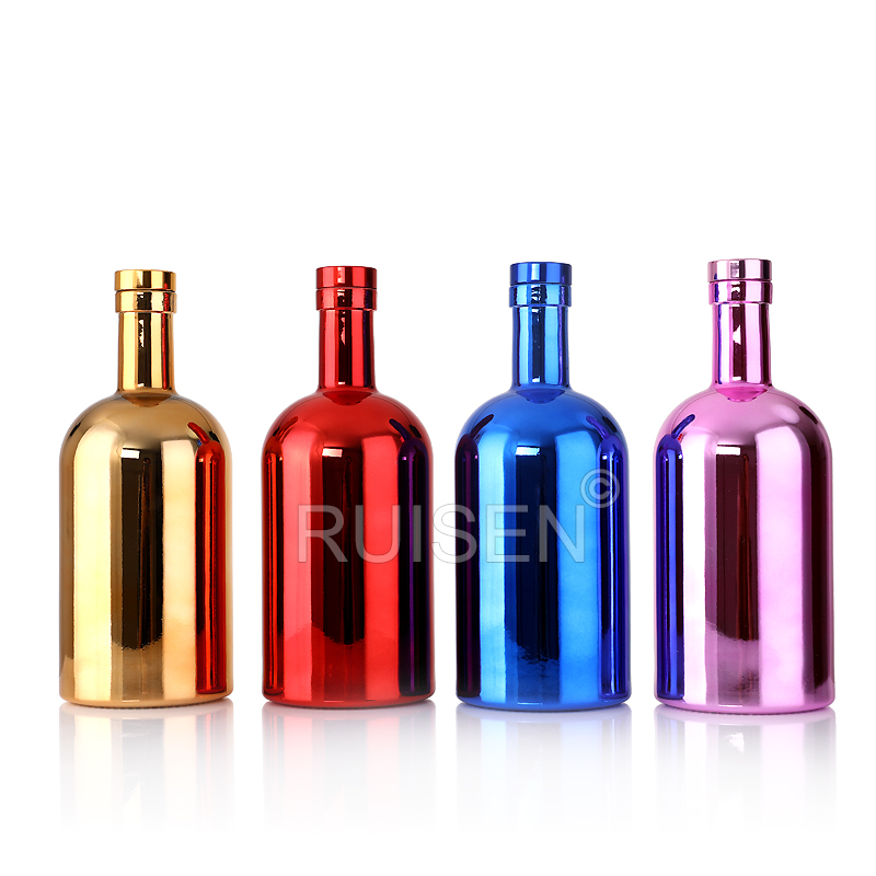 Electroplating Glass Bottle