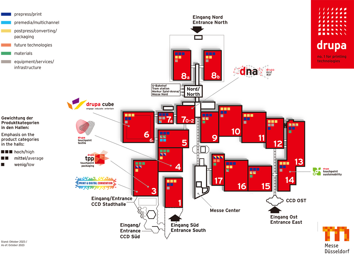 Exhibit at Drupa 2024