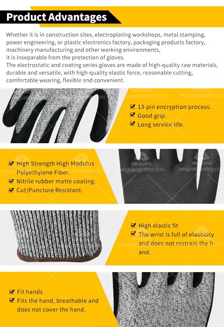 Anti Cut Safety Gloves