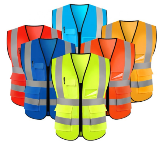 {reflective safety clothing}