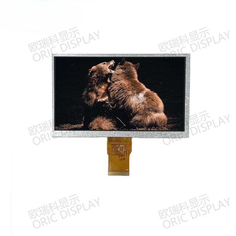 7.0 inch  TFT LCD Display 1024(RGB)X600 Full View Game Player Display