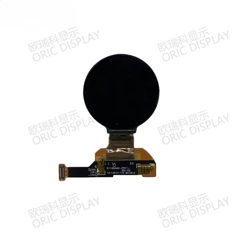 1.2 inch Round AMOLED Display 390*390, Smart Watch Display MIPI/SPI