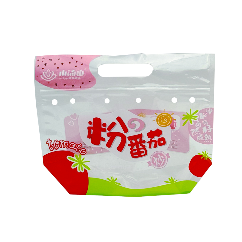 Roasted fruits Packaging Bag with Zipper and Window Wholesale