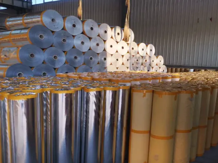 Aluminized Pvc PVC Aluminum Foil Veneer