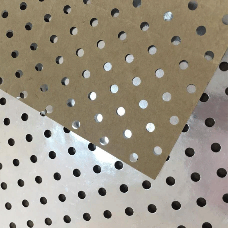 Perforated aluminum foil