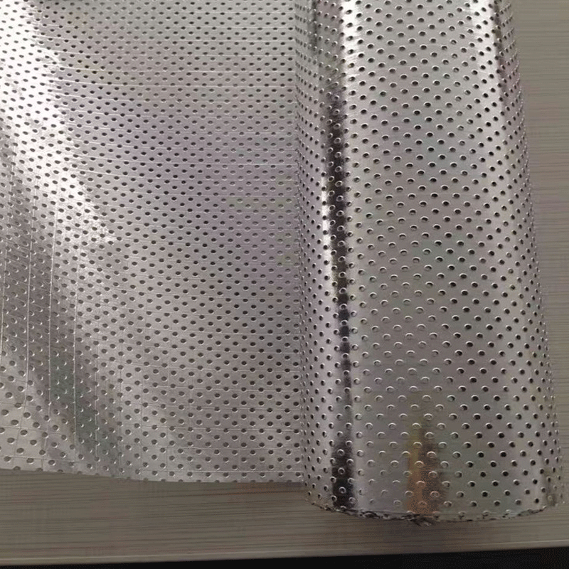 Perforated aluminum foil