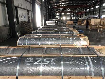 SKS cooperated with ZSC for UHP650x2700 graphite electrode