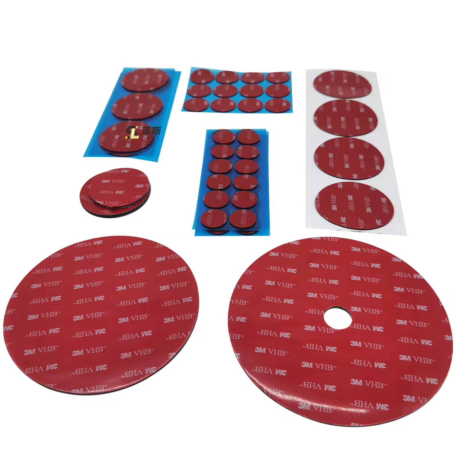 Custom Pre Cut Double Sided Adhesive Pad Sheet Strips