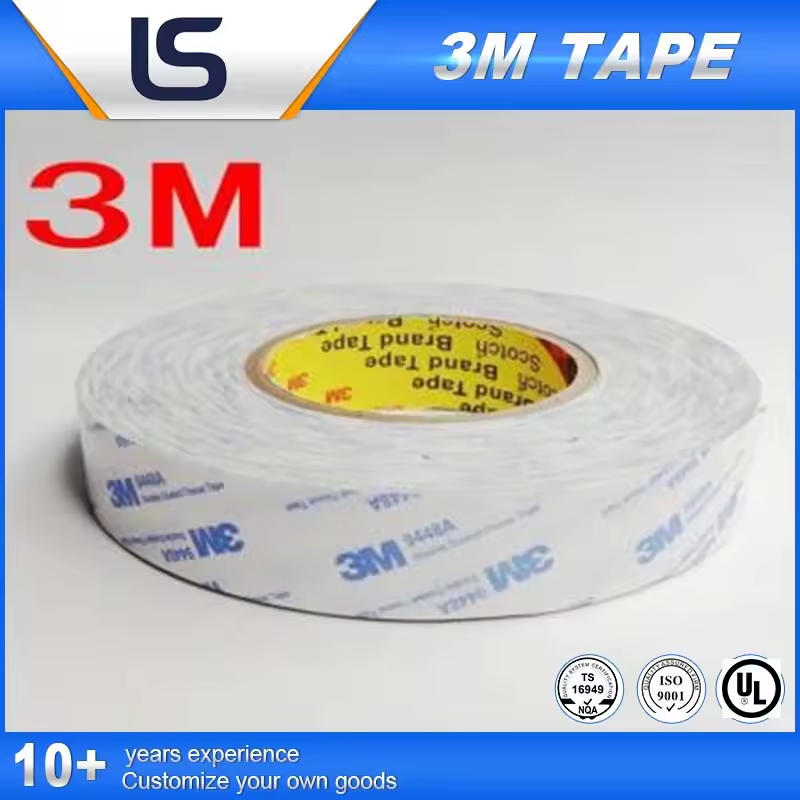 3Ms Double Coated Tissue Adhesive Tape 9448A/9448AB For Foam/Plastic Film Bonding