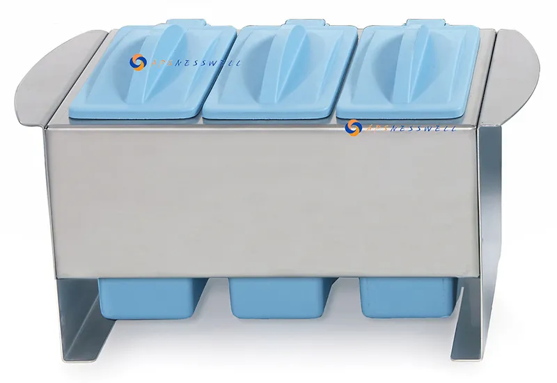 Slide Staining Dipper Slide Stain Set,Compact Staining Banks,Microscope Slide Staining Rack