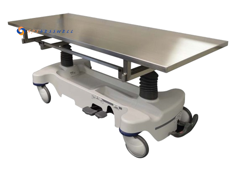 Hydraulic Embalming Table Mortuary Trolley