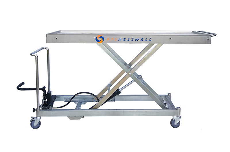 Mortuary Transfer Cart Morgue Body Lifting Trolley