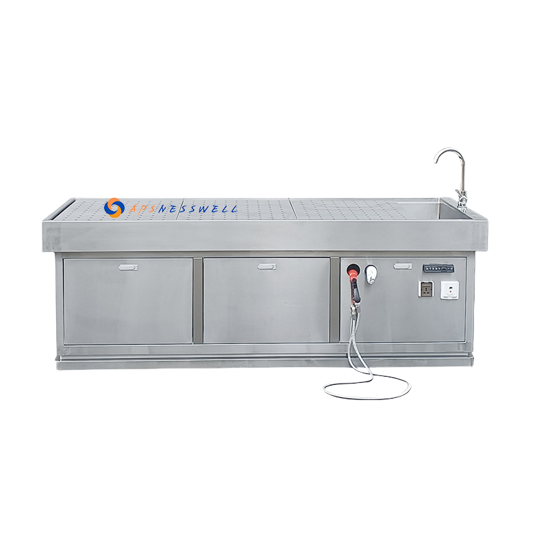 Ventilation Forensic Dissecting Table Morgue Autopsy Table