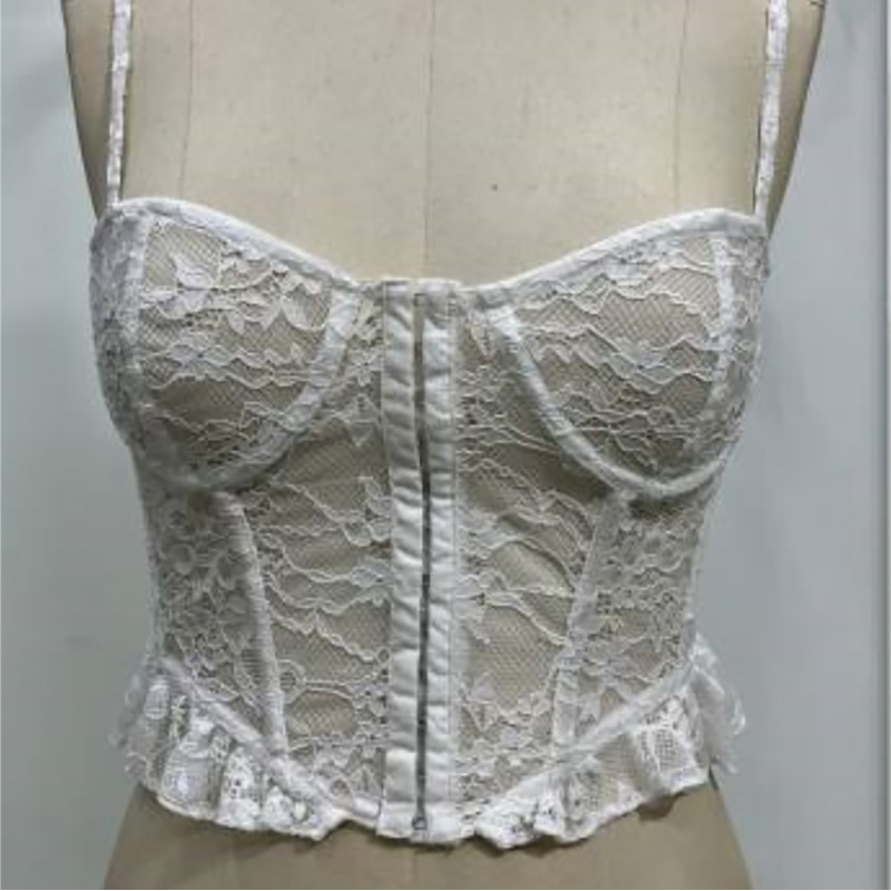 BA3289-Lace Hollowed Out Bra