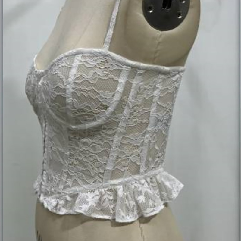 BA3289-Lace Hollowed Out Bra