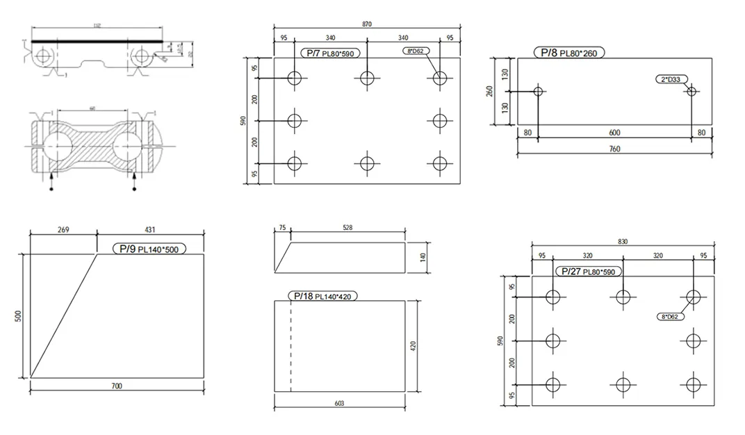 Punched Steel Pipe Punched Steel Pipe