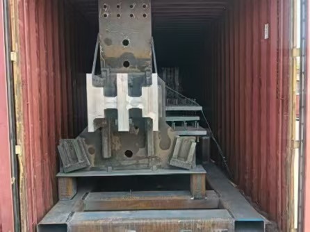 JINAN XIN JIYUAN Special Section Tube Co.Ltd. : Steel components gather at Qingdao Port, set out for a new journey to Israel