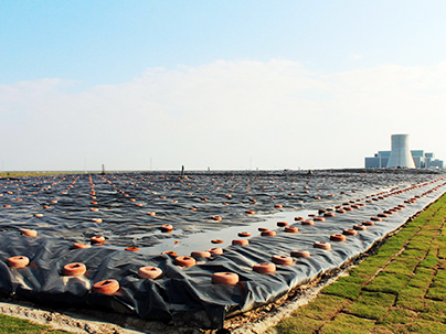 Geomembrane installations in landfills