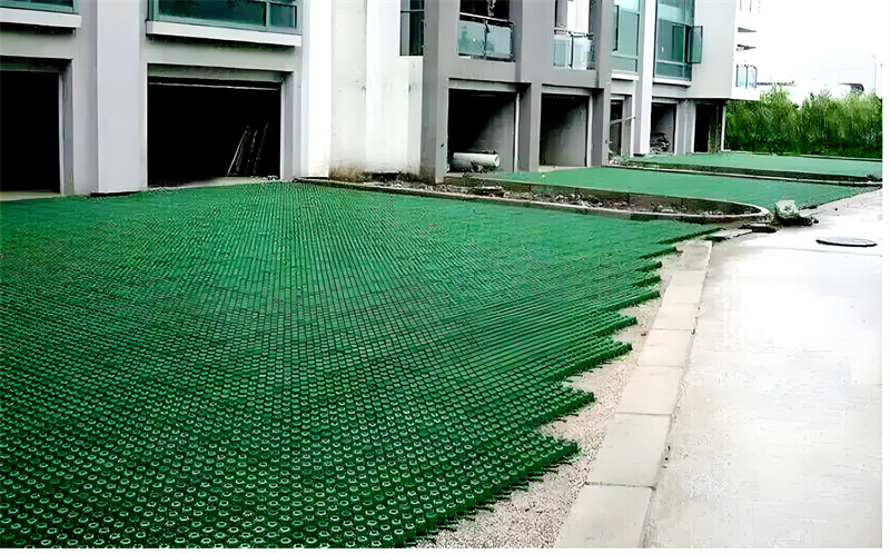 Ground Reinforcement Grid Pavers Grass Lawn