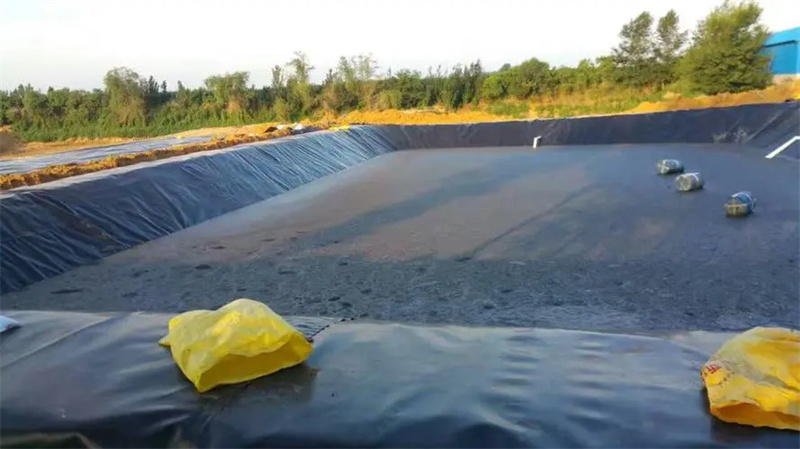 LLDPE Linear Low-Density Polyethylene Textured Geomembrane