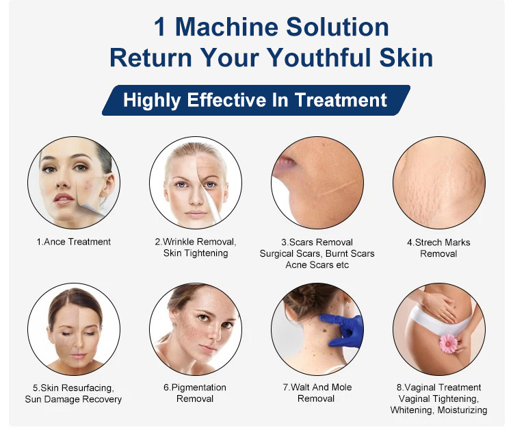 CO2 Fractional Laser Scar Remove Beauty Machine