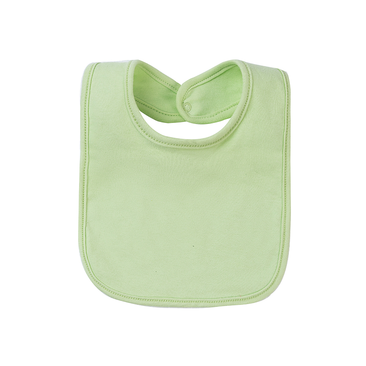 Wholesales plain organic cotton baby bibs