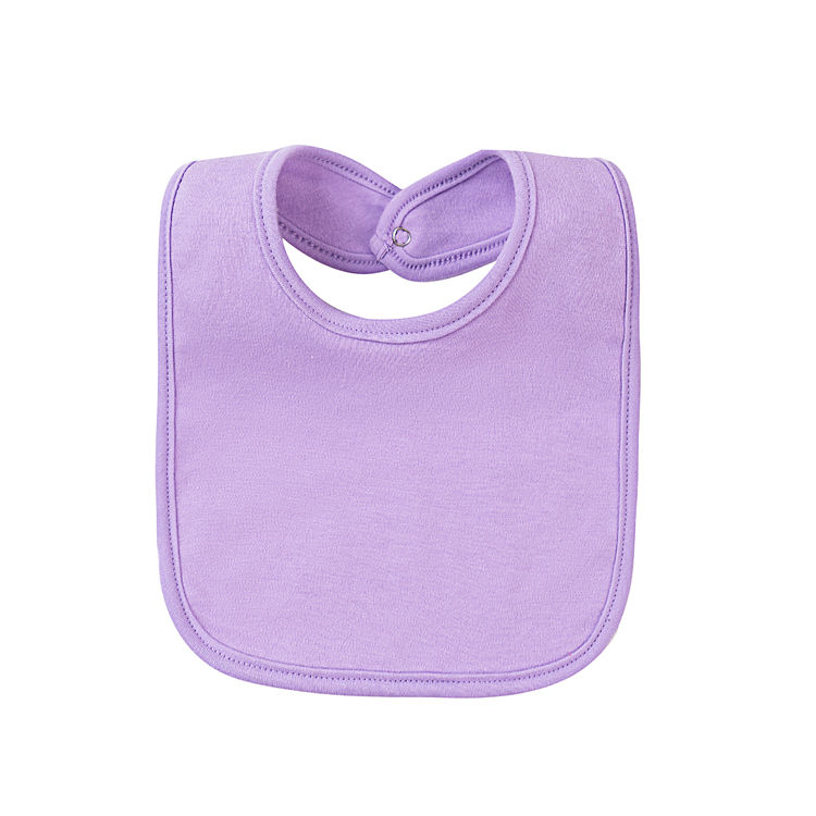 Wholesales plain organic cotton baby bibs