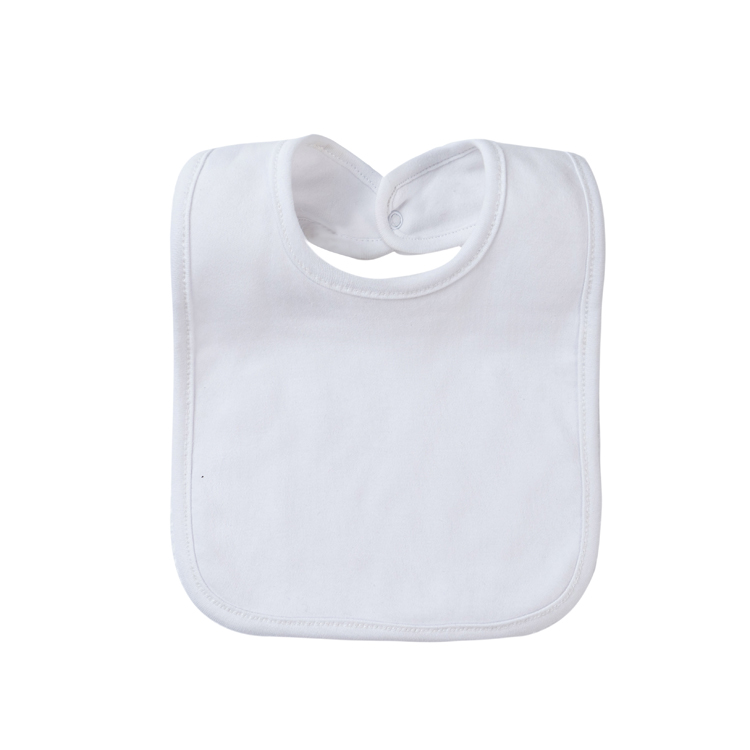 Wholesales plain organic cotton baby bibs