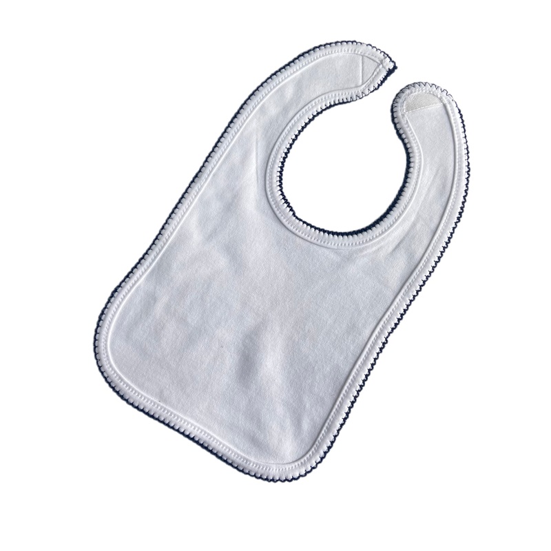 Curved tooth bib