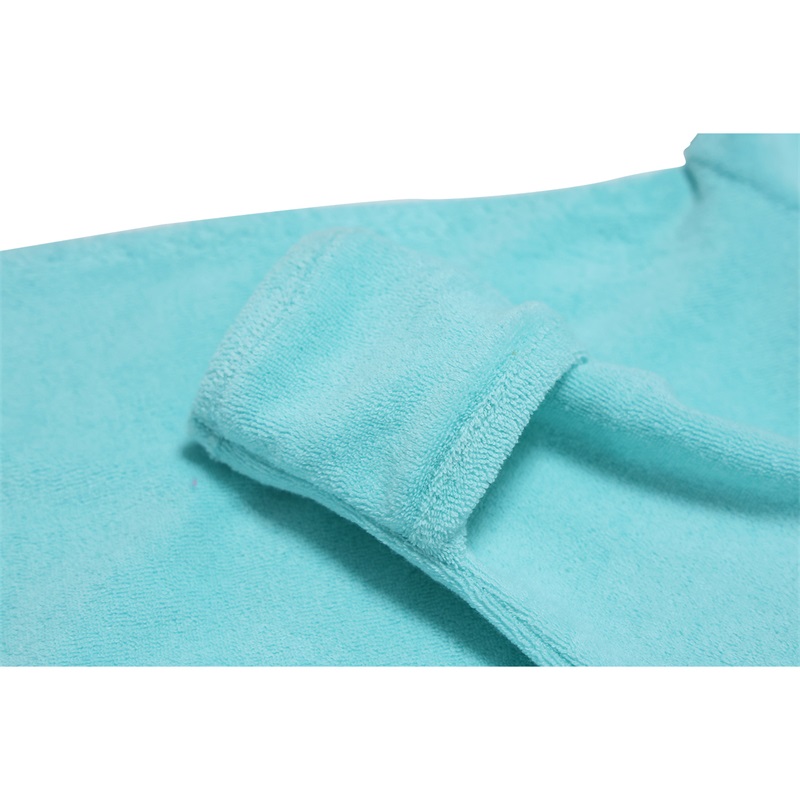 Terry cloth long garment