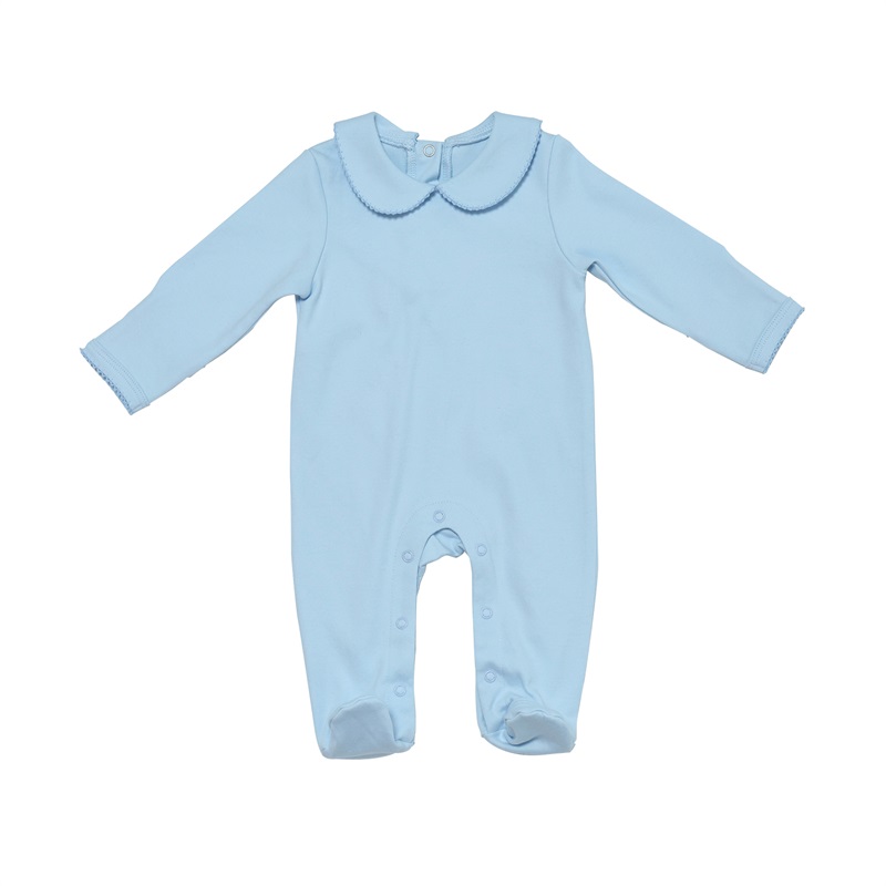 Footie Long Sleeve Fold Up Hands  Baby Bodysuit Rompers