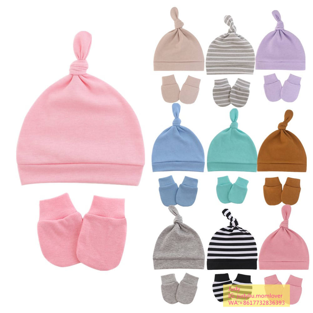 unisex baby accessories soft beanies baby hat sets