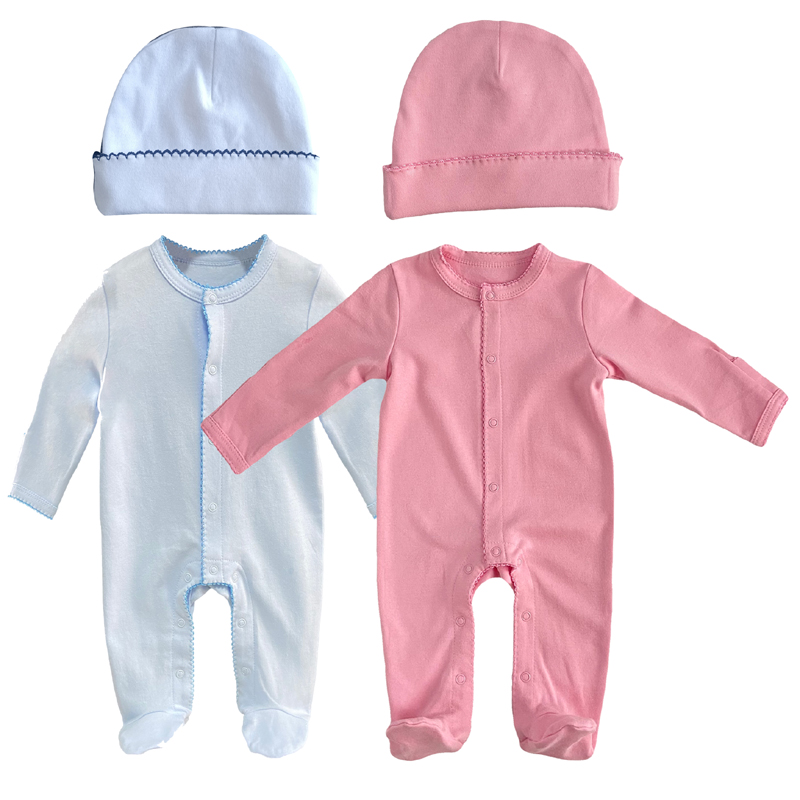 100% Organic Cotton Baby Pajamas Clothes Set