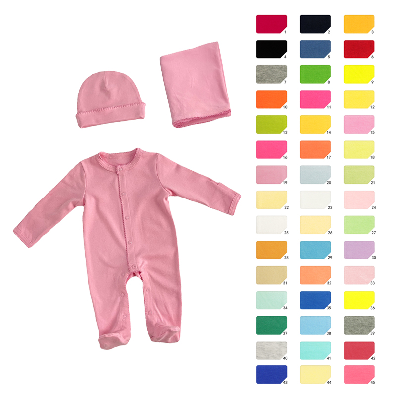 100% Organic Cotton Baby Pajamas Clothes Set