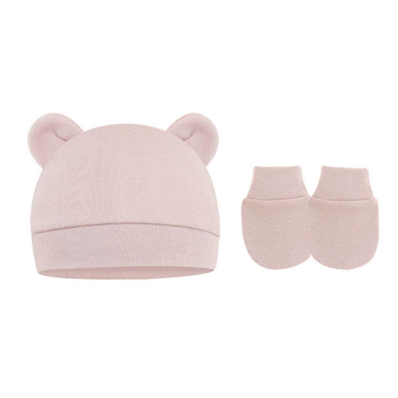 Wholesale 26 Colors Unisex Bear Ears Preemie Infant