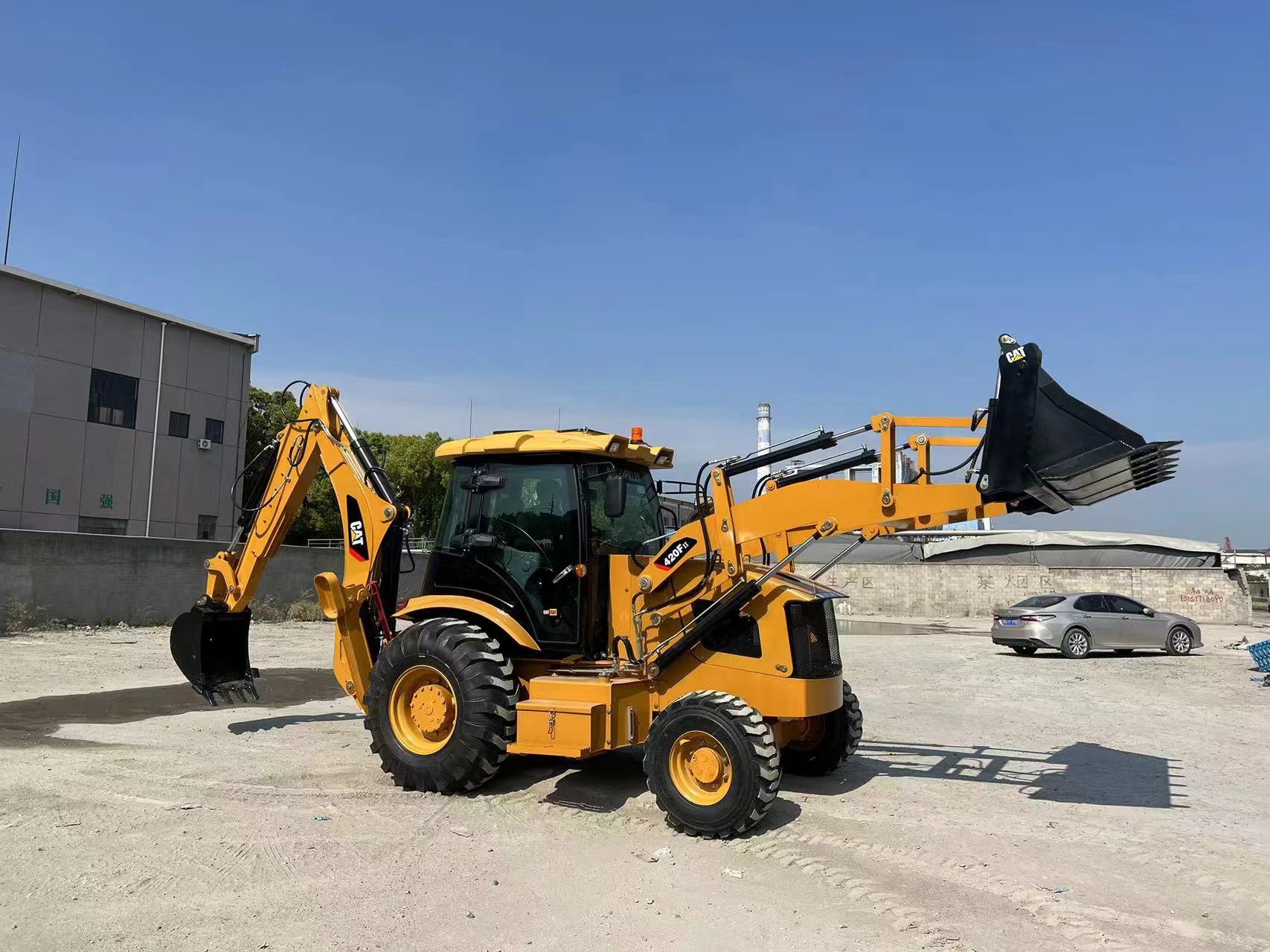 CAT 420F Backhoe Loader