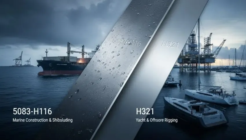 5083 H116 VS H321 Aluminum Alloy: Complete Comparison Guide for Marine & Industrial Applications 2025 5083 H116 VS H321 Aluminum Alloy: Complete Comparison Guide for Marine & Industrial Applications 2025