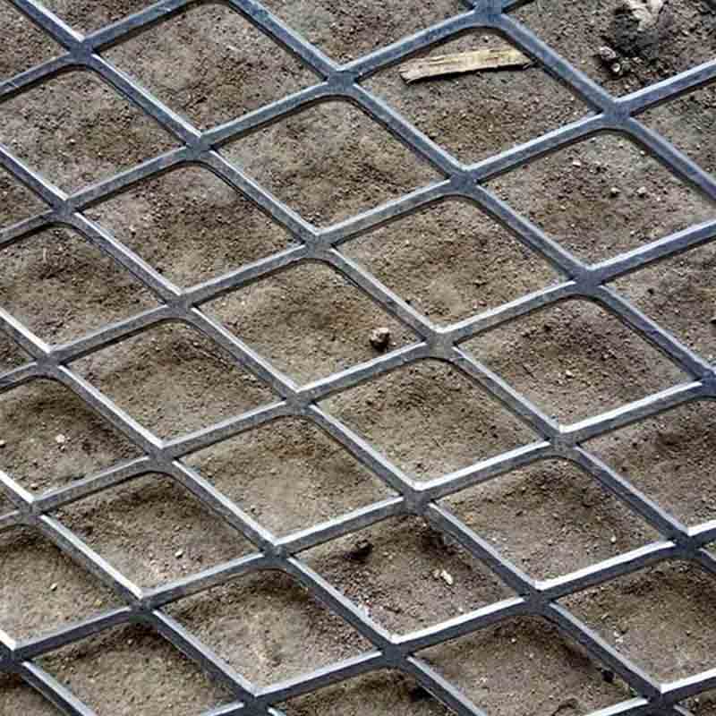 Diamond Steel Plate Mesh Fence