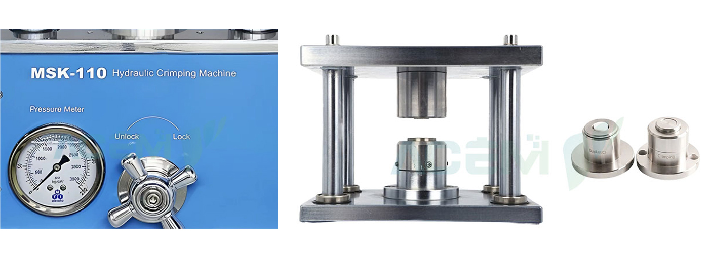 Buy Hydraulic Coin Cell Battery Sealing Machine for Lab Use