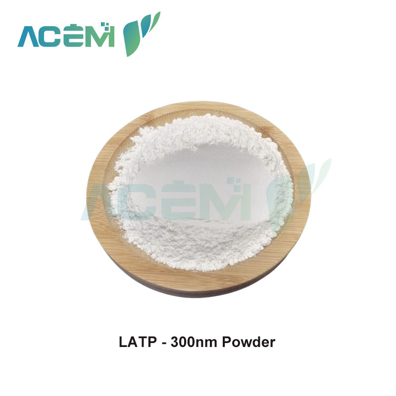 Lithium Titanium Aluminum Phosphate LATP Powder (300nm) for Lithium-Ion Solid State Electrolyte